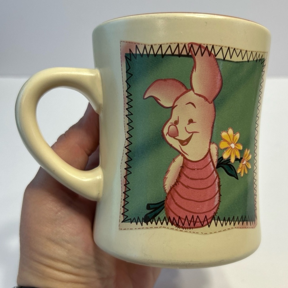 Piglet of Winnie the Pooh "Promise You Won't Forget Me, Ever" Mug Cup by DISNEY - Picture 7 of 7